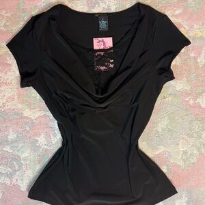 Cowl Neck Top Size S